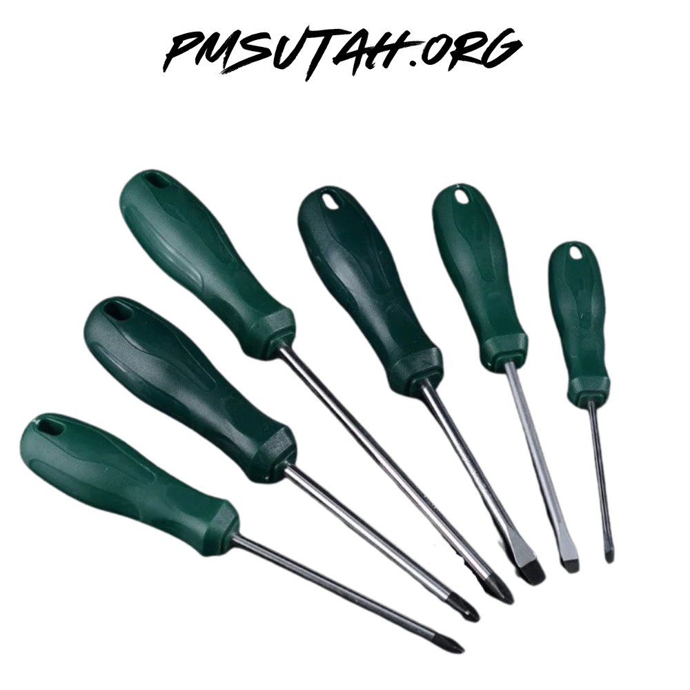 6 Pcs. 3 Phillips & 3 Flathead Screwdriver Set Pack - PMSUTAH