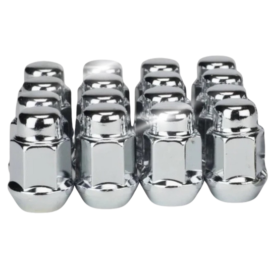 16 Pack 3/8" x 24MM Chrome ATV Lug Nuts Polaris RZR RANGER ATV