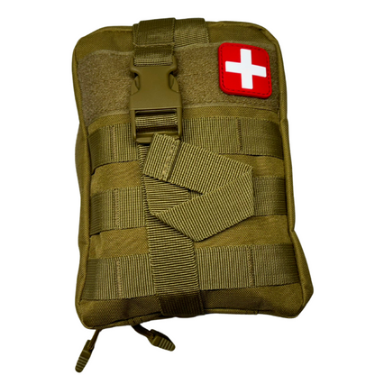 Emergency Survival Kit Bag First Aid Military Camping Trauma Case Medical Hiking - PMSUTAH