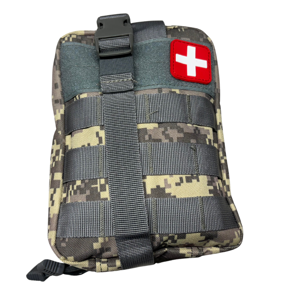 Emergency Survival Kit Bag First Aid Military Camping Trauma Case Medical Hiking - PMSUTAH