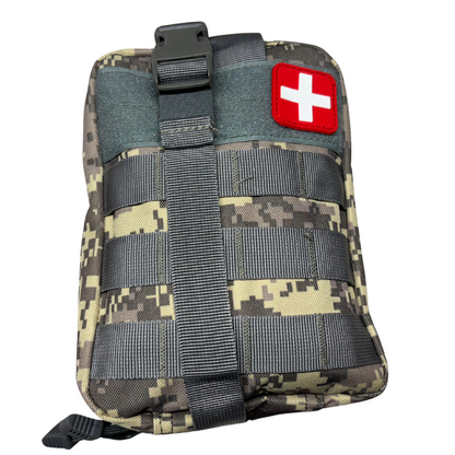Emergency Survival Kit Bag First Aid Military Camping Trauma Case Medical Hiking - PMSUTAH