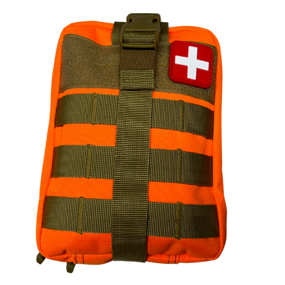 Emergency Survival Kit Bag First Aid Military Camping Trauma Case Medical Hiking - PMSUTAH