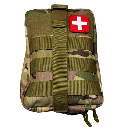 Emergency Survival Kit Bag First Aid Military Camping Trauma Case Medical Hiking - PMSUTAH