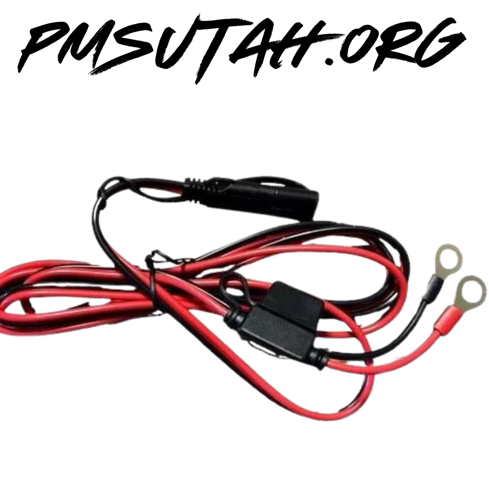 Ring Battery Charger Cord Cable Plug In Adaptor Tender Quick Disconnect ATV UTV SXS - PMSUTAH