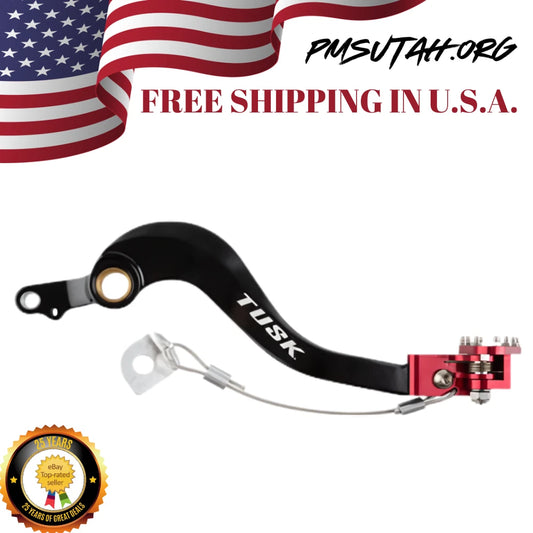 Tusk red brake pedal MPN 1392080016