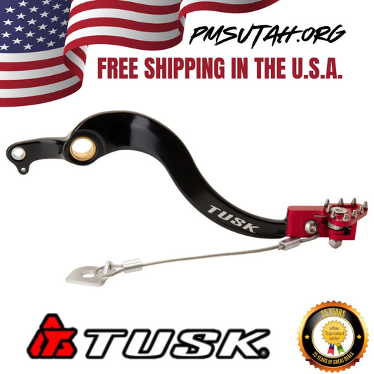 Tusk red brake pedal MPN 1392080038