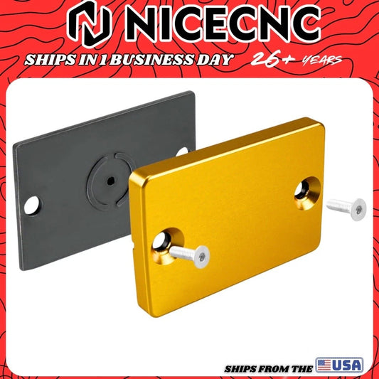 NICECNC gold front brake reservoir cap BRC012-Gold